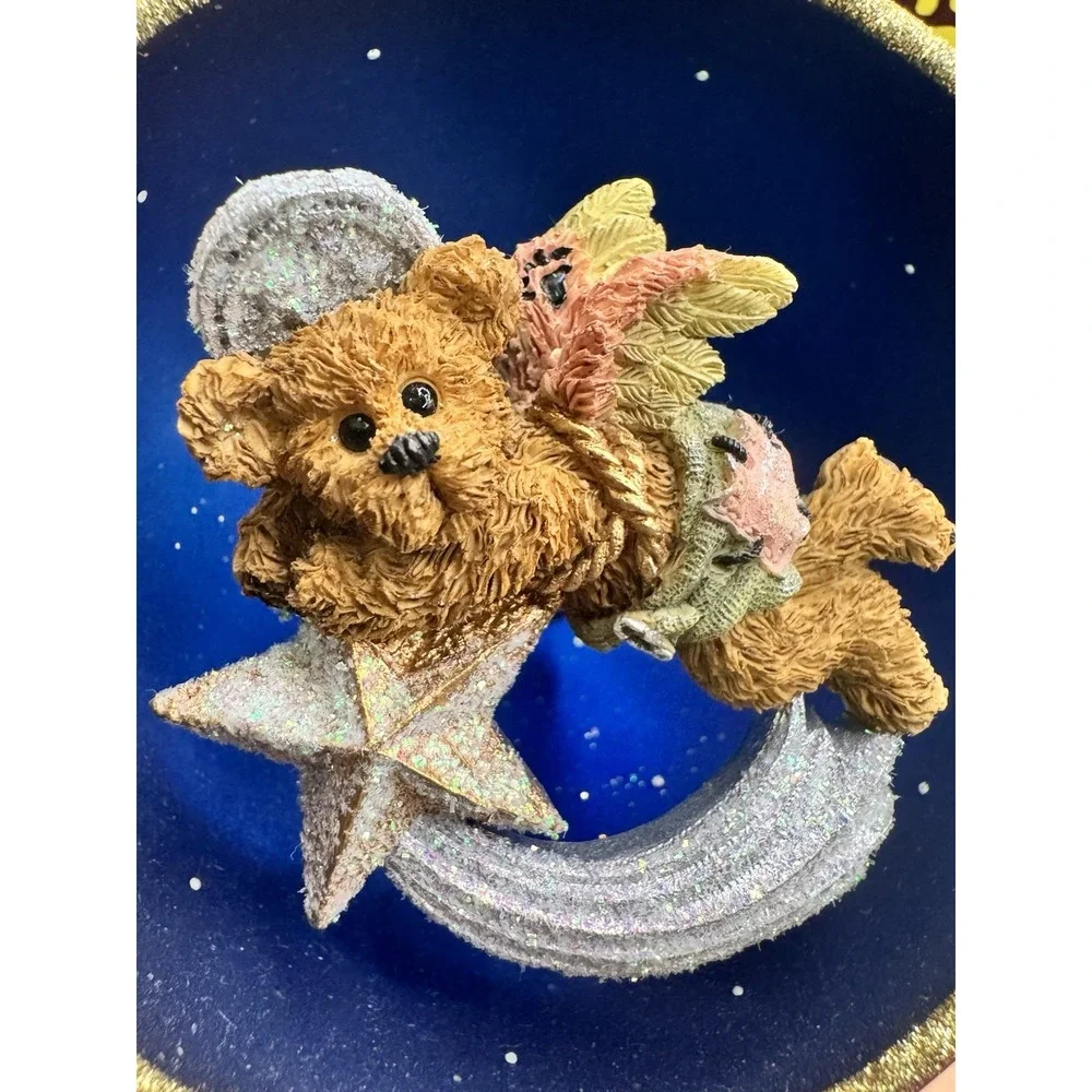 BOYDS BEARS RESIN bearstone season touch